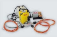 hydraulic pump and three way valve for busbar tools