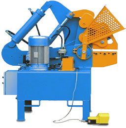 Blue and Yellow Stationary Rebar Shear