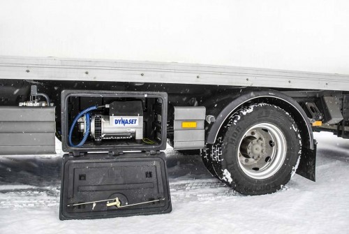 truck mounted pto generator system for semi truck 